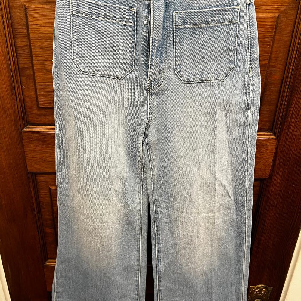 Rolla's High Rise Wide Leg Jeans size 24 NWT's Blu Jeans $129 - Picture 3 of 15